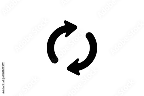 Circular Arrow Refresh Symbol reload repeat