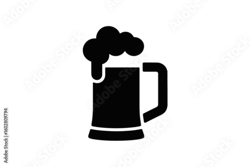 Frothy Beer Mug drink beverage