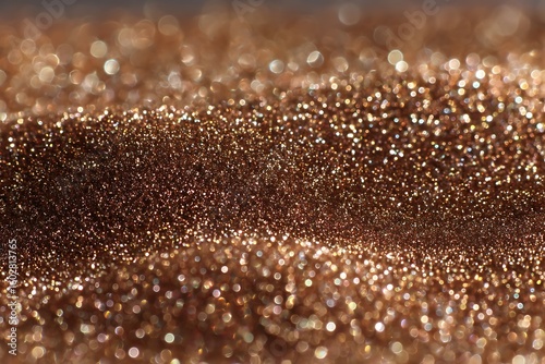 Glitter Sparkle Texture Bronze