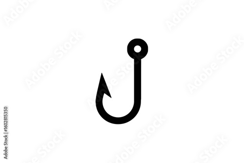 Fishing Hook Silhouette bait tackle