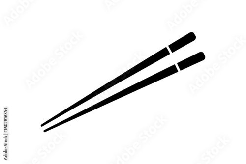 Pair of Chopsticks eating utensils Asian food