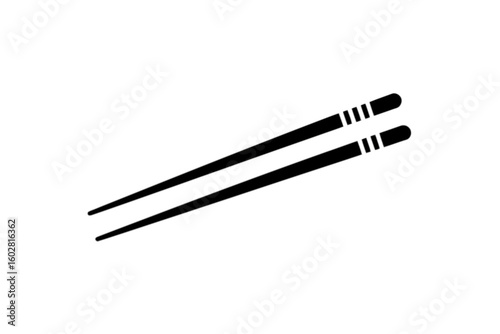 Pair of Chopsticks eating utensils Asian food