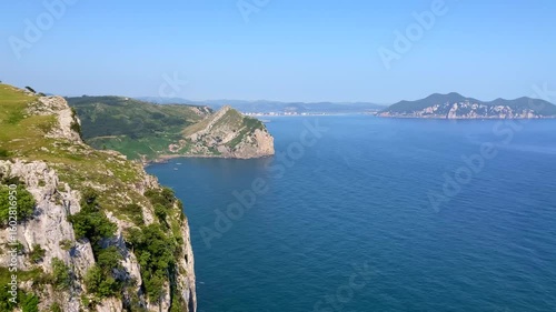Laredo Bay on the coast of Cantabria, Spain
