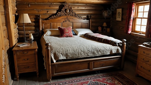bedroom with bed
