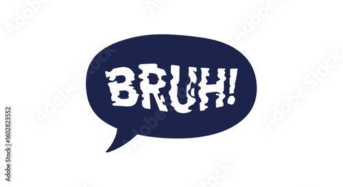 Colorful Gen Z slang speech bubbles in modern graphic style