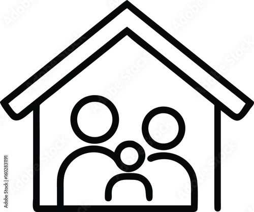 family house icon