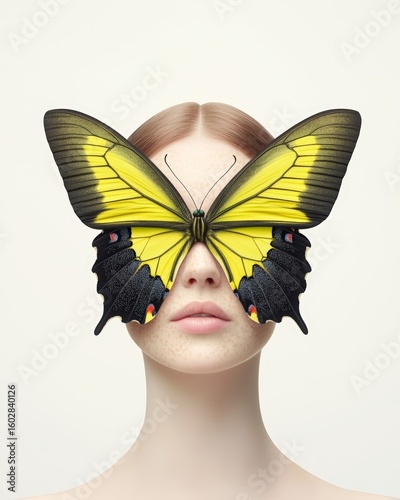 butterfly on a hand