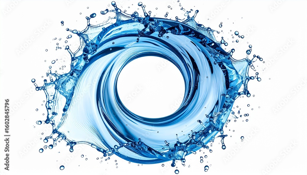 Fototapeta premium abstract water splash