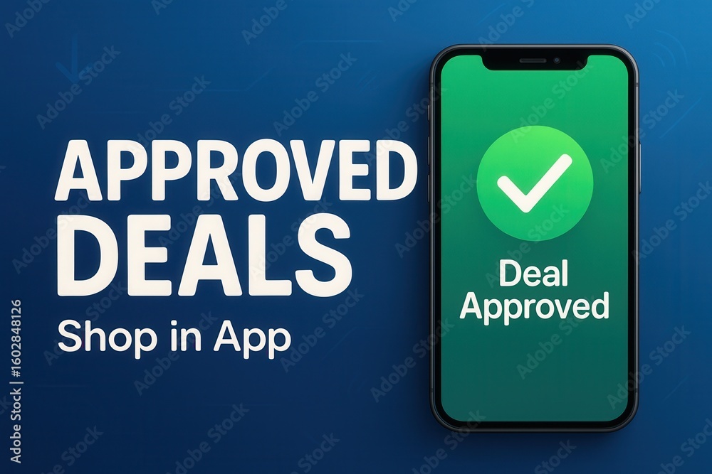 Fototapeta premium Digital illustration featuring a smartphone displaying 