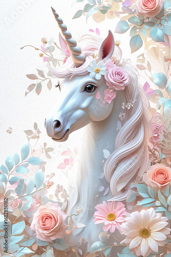 christmas card with horse