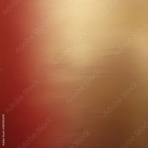 Abstract Red and Gold Textured Wall, Rustic Painterly Background Banner, ai
