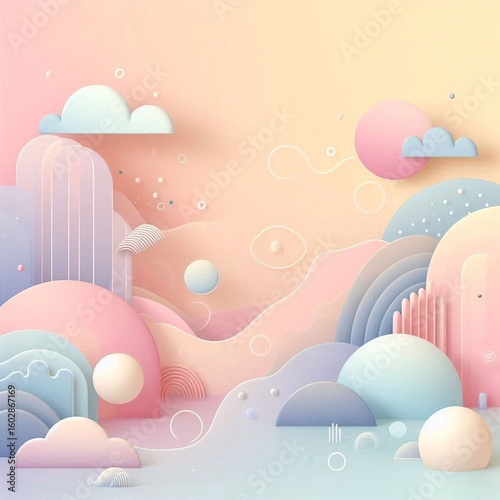 Paysage graphique