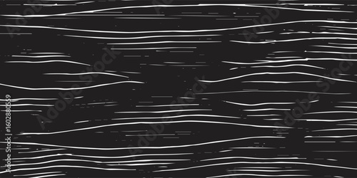 Abstract black and white background with spikes and zigzag line pattern
