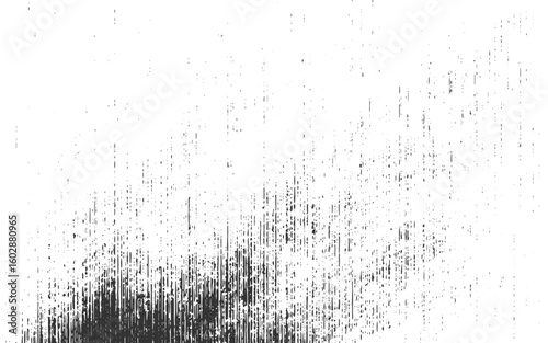 Vintage blurred grunge texture with scratched effect on isolated background. Scratched vintage grunge overlay with blurred details on clean background 