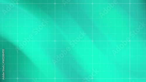 Teal glowing wave animation with modern feel