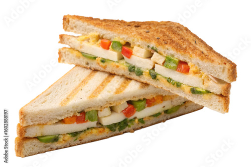 Paneer Sandwich Transparent