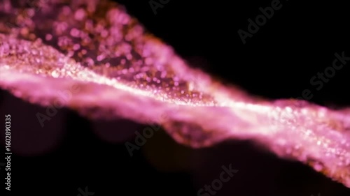 Abstract pink and gold textured surface