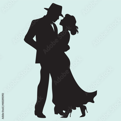 Tango and Salsa Illustration
