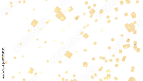 Molecular background with D...