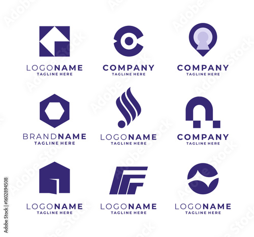Vintage retro vector modern logo for banner.
