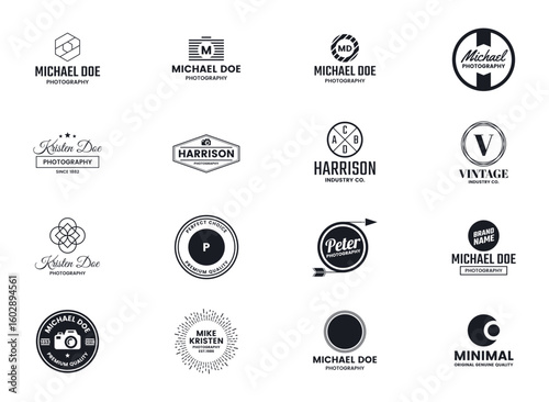 Vintage retro vector logo for banner.