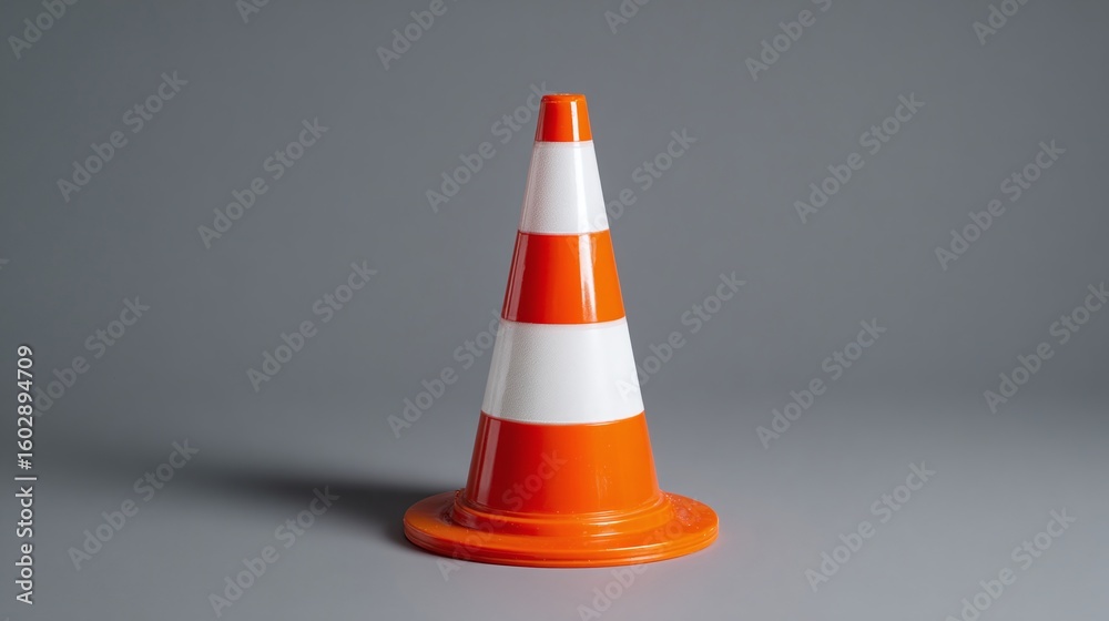 Safety Cone: Alerting drivers and pedestrians to hazards, road work, and restricted areas, this cone enhances traffic safety and prevents accidents. Safety Cone: Alerting drivers and pedestrians to hazards, road work, and restricted areas, this cone enhances traffic safety and prevents accidents.