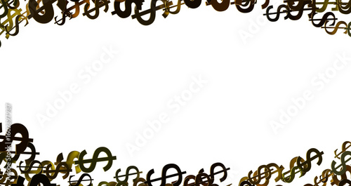 US Dollar sign symbols 3d c...