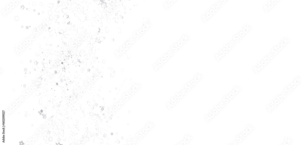 Fototapeta premium Clean white background image featuring subtle grey star accents. Ideal for presentations or websites.