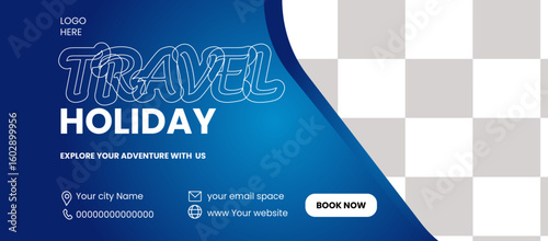 facebook cover  for travel agency