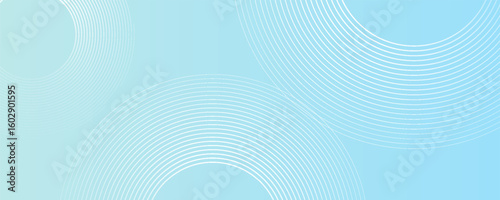 Modern abstract background, blue white gradations, circle effect,shape memphis, trendy , vector ,eps 10
