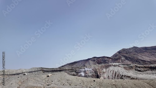 Steamy Views from Nakadake Observation Deck 29 Mar 2025