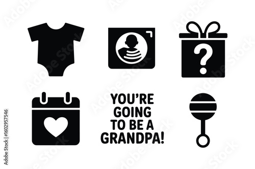 Baby Clothes Ultrasound Gift Calendar Rattle Announcement onesie baby picture