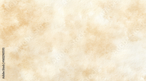 A light beige watercolor wash with subtle variations in tone and texture