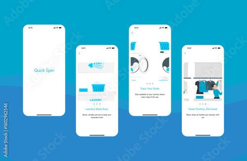 Laundry onboarding screen