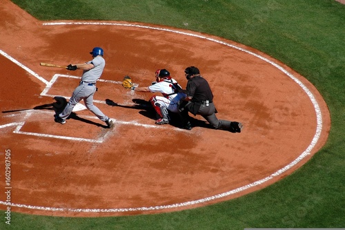 Pro baseball players at stadium
