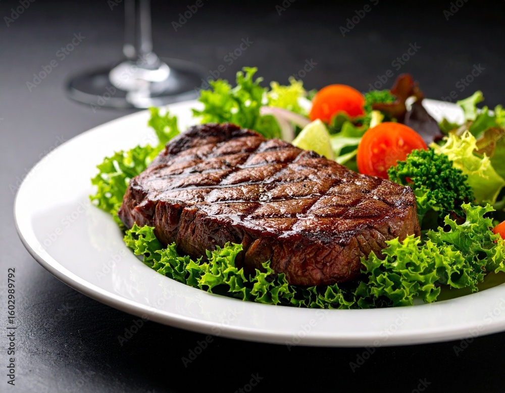 grilled meat with vegetables grilled meat with vegetables