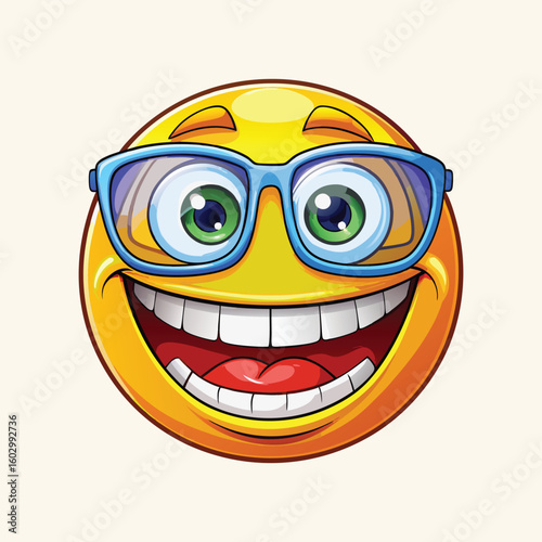3D Yellow Emoji Vector Graphic Set