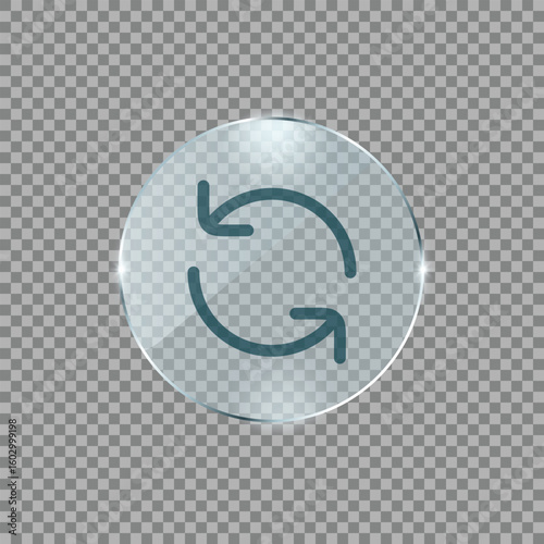 glass,rotate,circular high resolution vector glassy orb with spin effect for loading animations refresh systems social media designs and web marketing assets dynamic motion themes