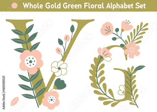 A vibrant vector illustration showcases a beautiful floral pattern of lilies and leaves, capturing the essence of a summer garden design