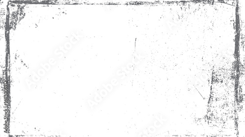 Cuadro en lienzo Retro distressed texture with aged frame and grunge marks