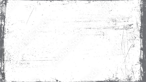 Aged grunge texture with vintage frame and distressed edges. Old surface background design. Ideal for retro visuals and layout overlays.