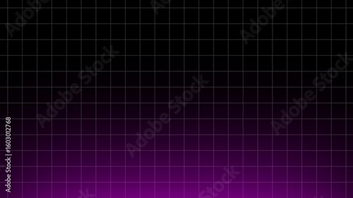 Seamless grid Background moving from left to right on a black background. Grid Background Horizontal Loop Animation right. dark grid pattern background moving from left to right
