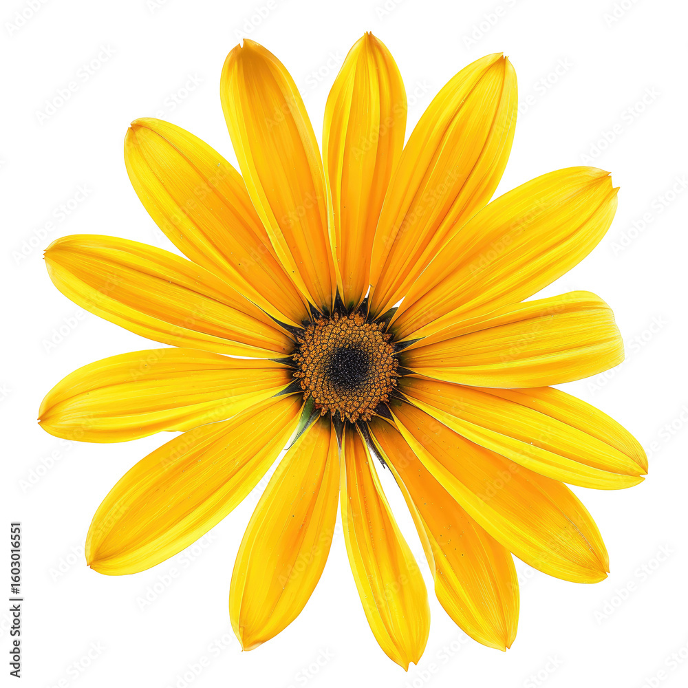 Obraz premium Close-up vibrant yellow flower (1)