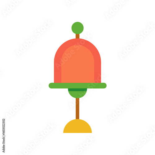 Charming Decorative Garden Bell on Stand for Outdoor Home Accent