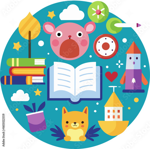 Story Time Icons
