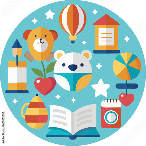 Story Time Icons
