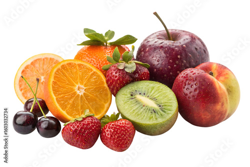 Ripe fruits PNG Image