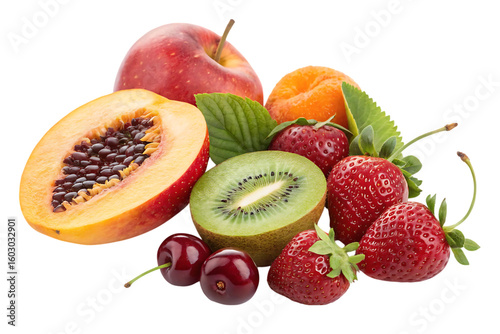 Ripe fruits PNG Image