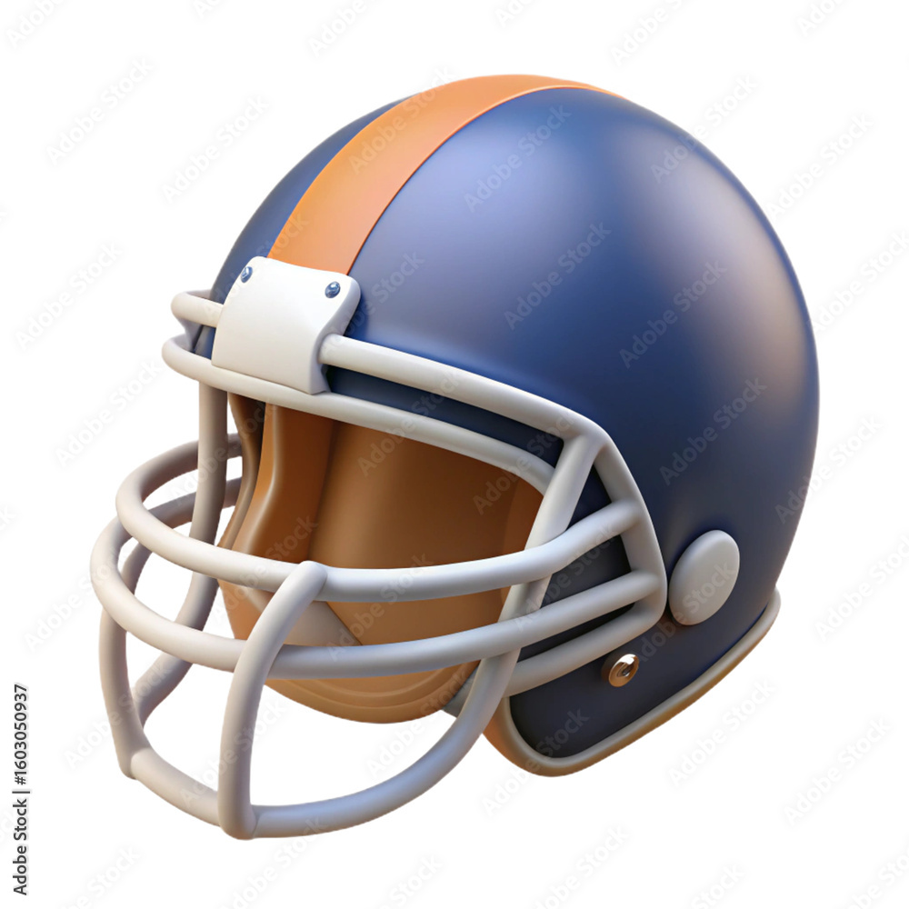 Fototapeta premium football 3d icon 