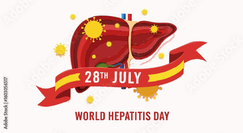 Raise awareness for World Hepatitis Day on July 28th